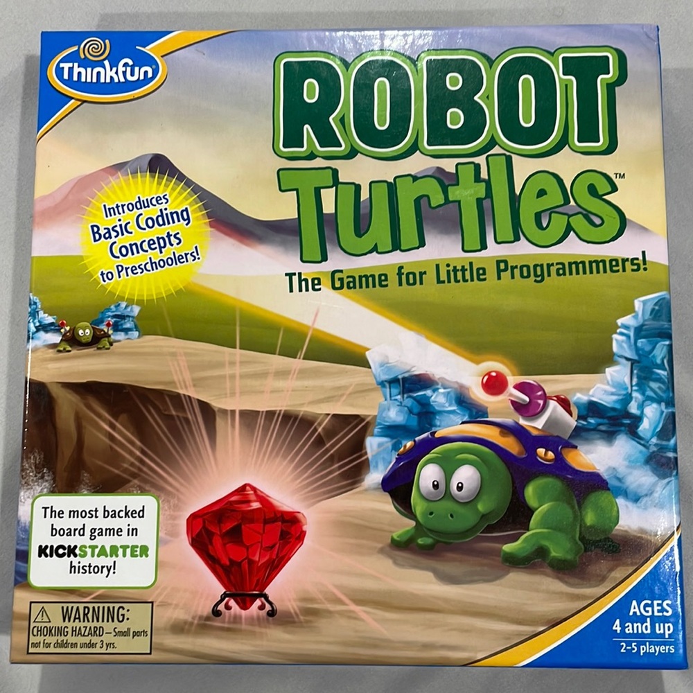 Robot Turtles, The Game for Little Programmers, ages 4 and up, all parts